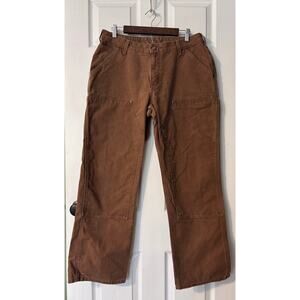 Carhartt Work Pants Women's 14 x 32 Heavy Duty Work Wear Chore Pants